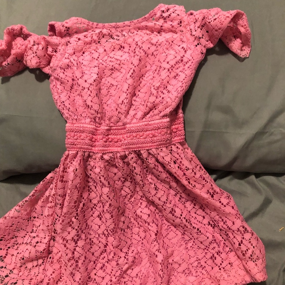 Pink toddler dress